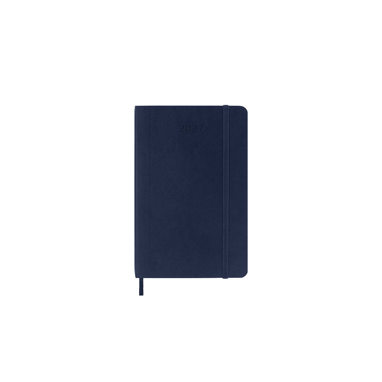 2027 Weekly Diary Soft Cover Pocket Sapphire Blue