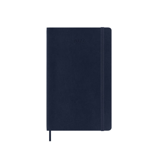 2027 Weekly Diary Soft Cover Large Sapphire Blue