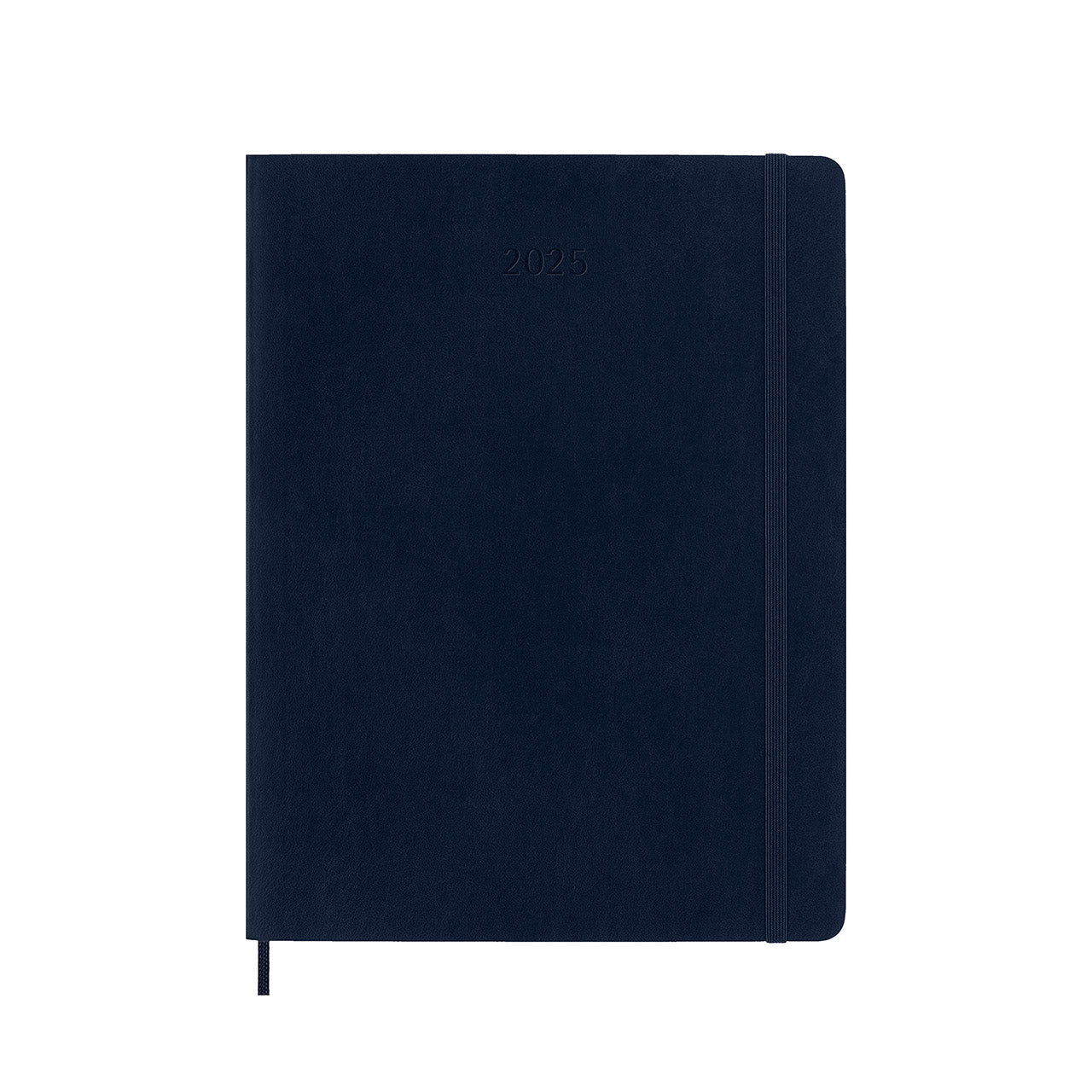 2025 Soft Cover Weekly Notebook Diary Extra Large Sapphire Blue