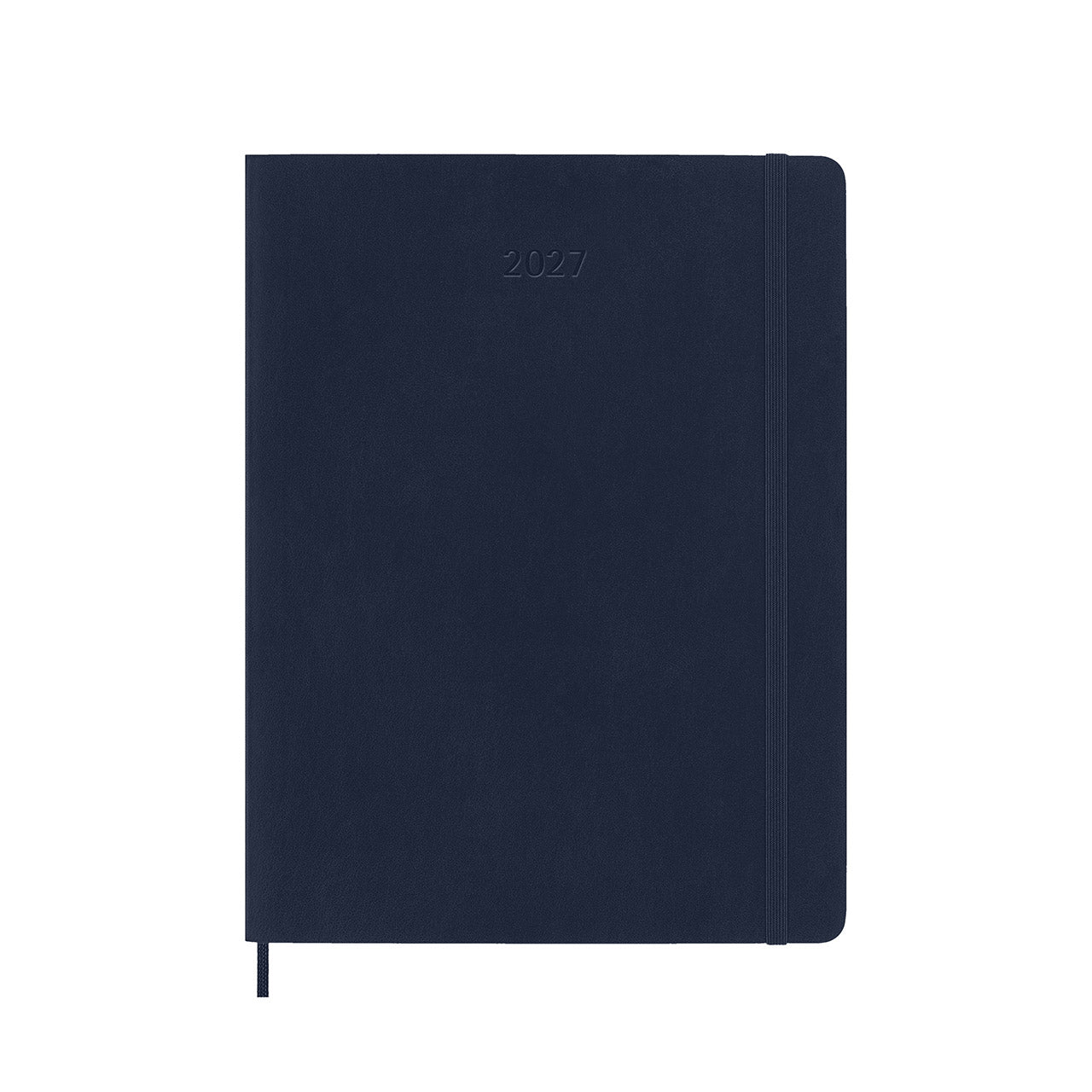 2027 Weekly Diary Soft Cover Extra Large Sapphire Blue