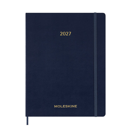 2027 Essential Planner Extra Extra Large Sapphire Blue