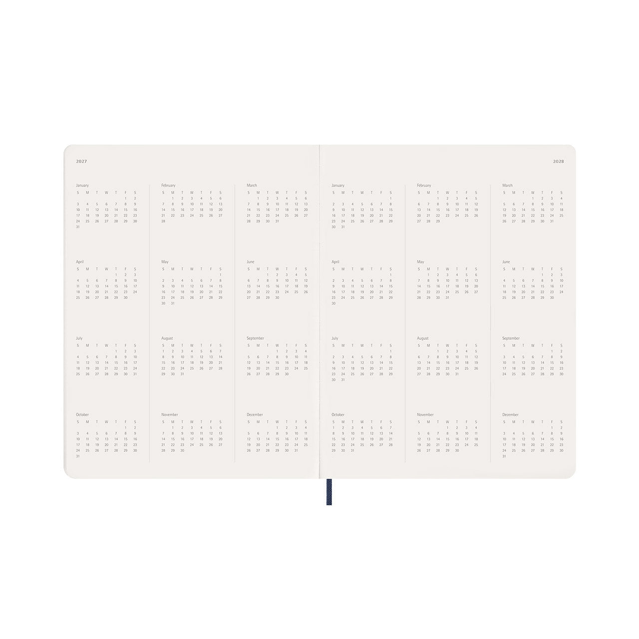 2027 Essential Planner Extra Extra Large Myrtle Green