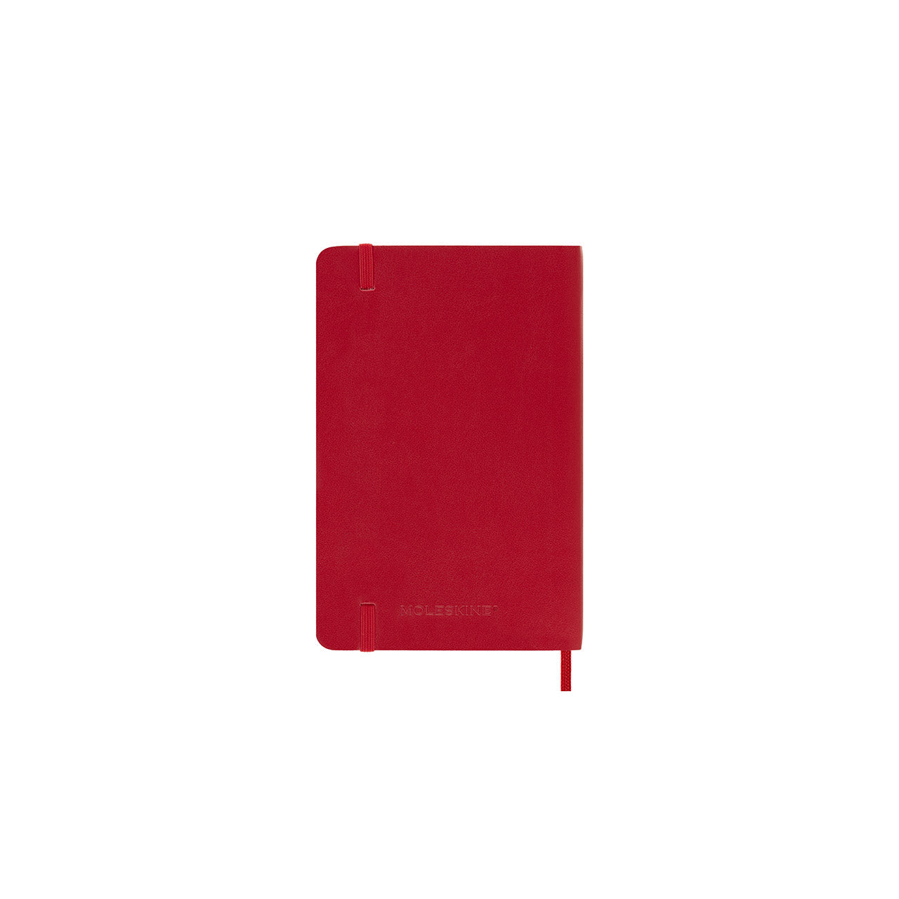 2027 Daily Diary Soft Cover Pocket Scarlet Red