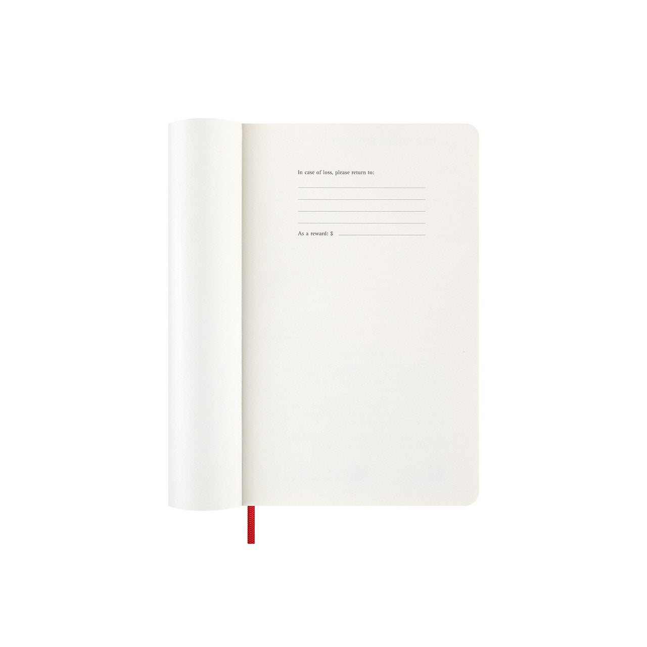 2026 Daily Diary Soft Cover Large Scarlet Red