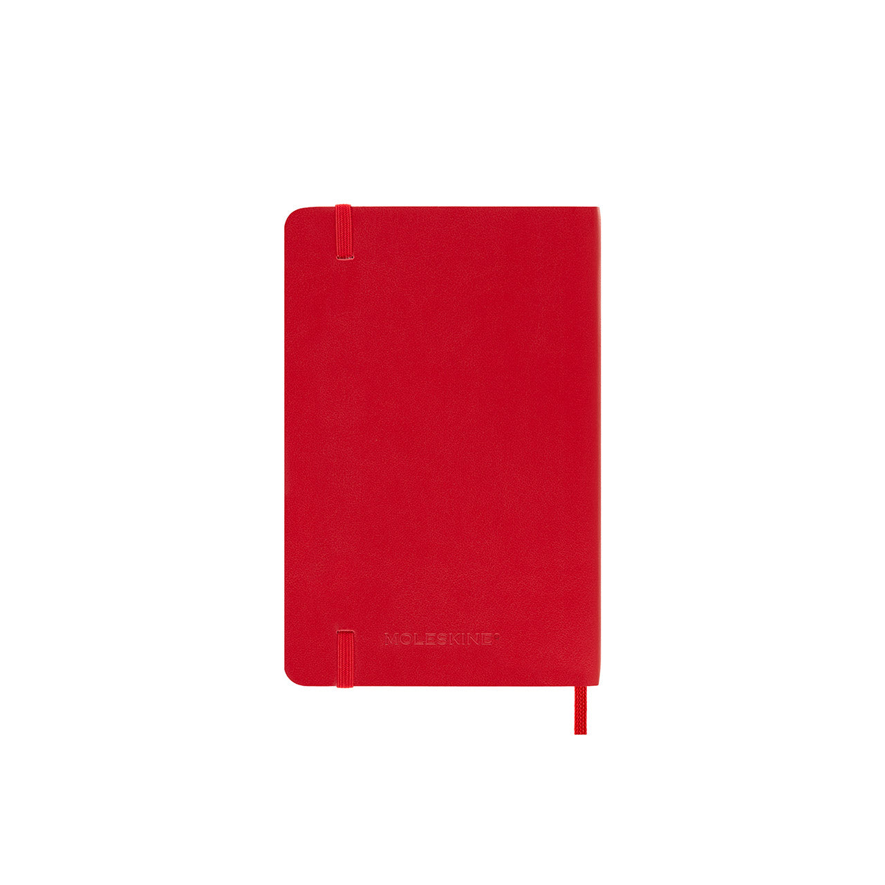 2025 Soft Cover Weekly Notebook Diary Pocket Scarlet Red