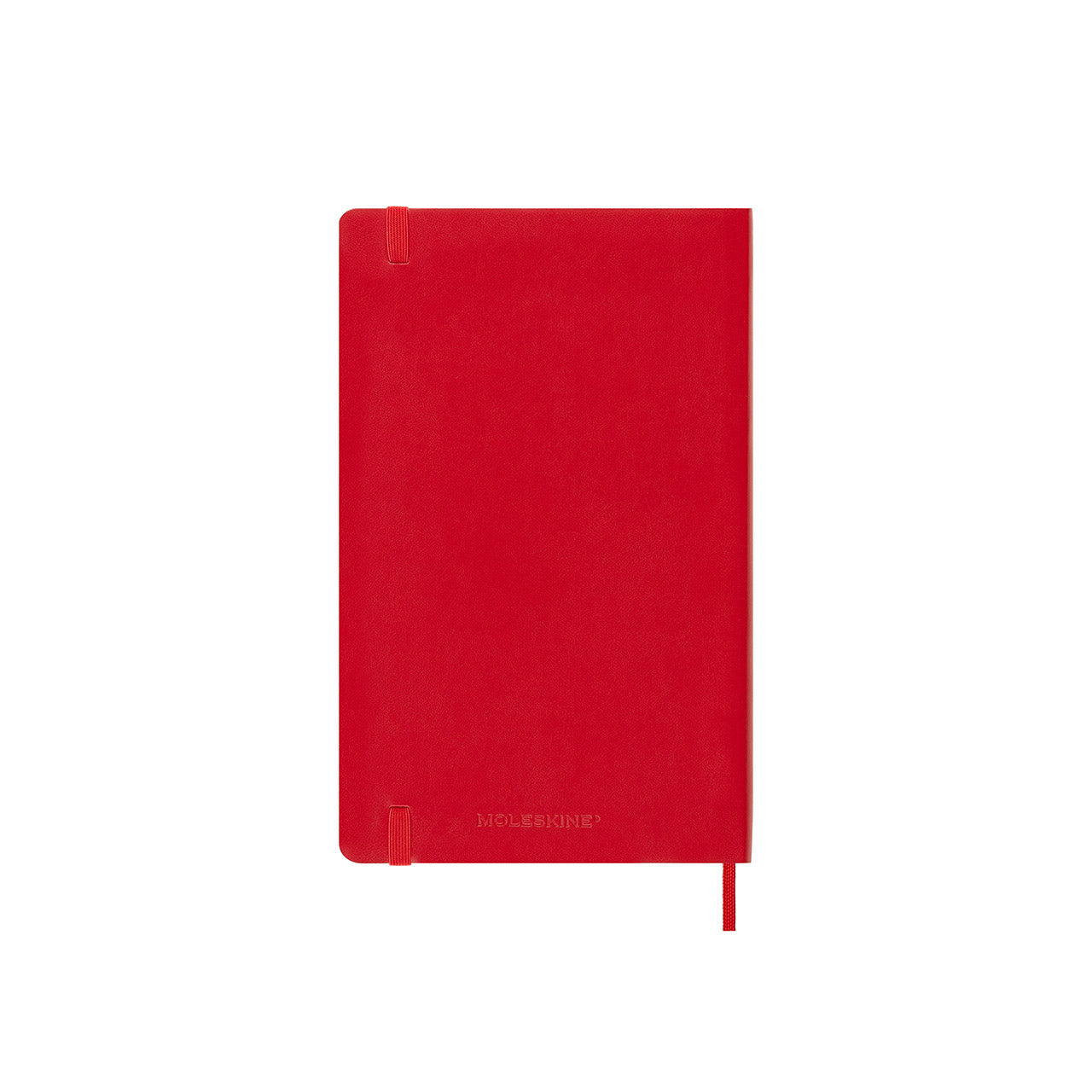 2025 Soft Cover Weekly Notebook Diary Large Scarlet Red