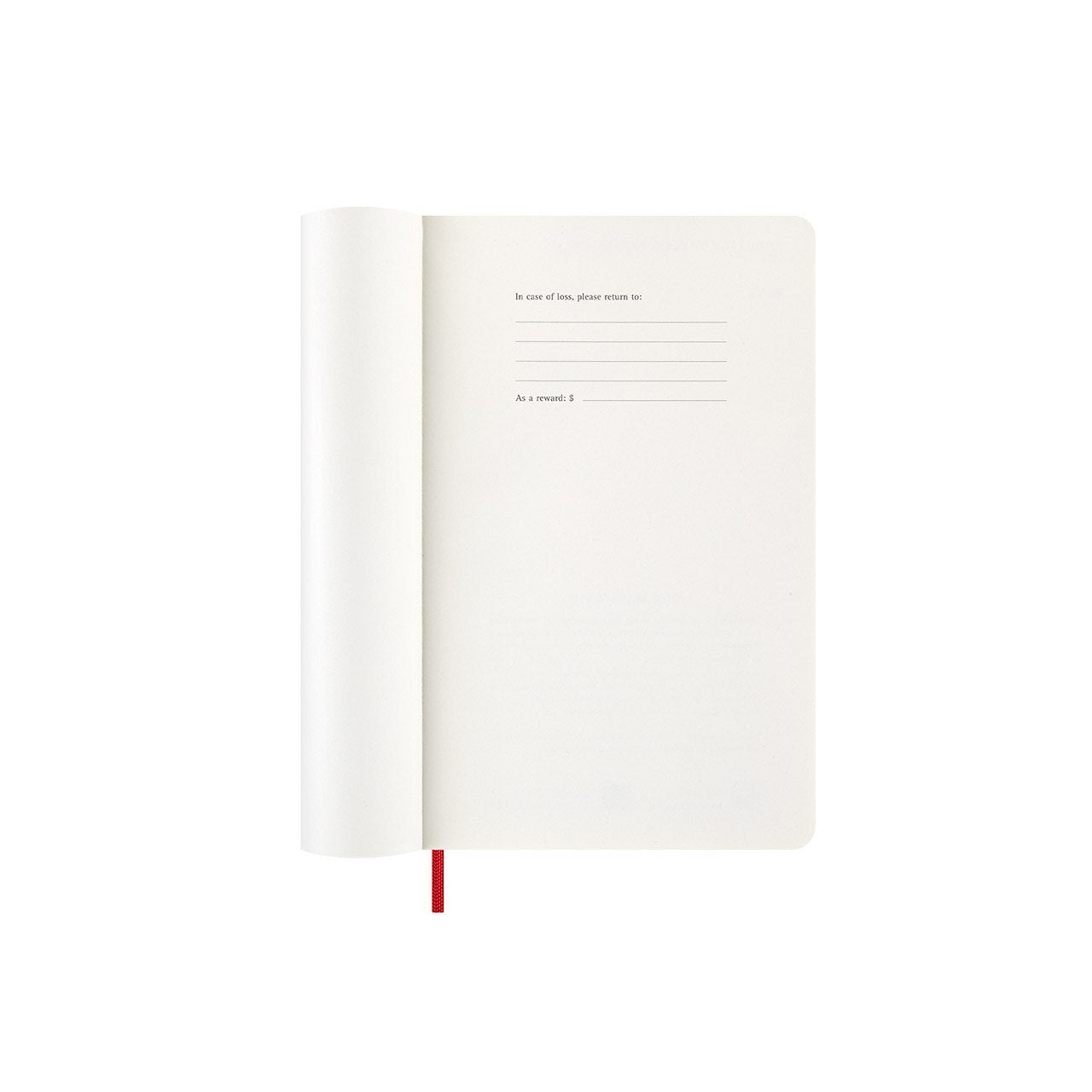 2026 Weekly Notebook Soft Cover Diary Large Scarlet Red