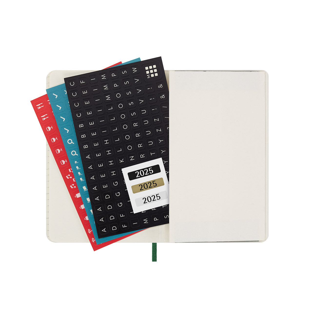 2025 Soft Cover Daily Diary Pocket Myrtle Green