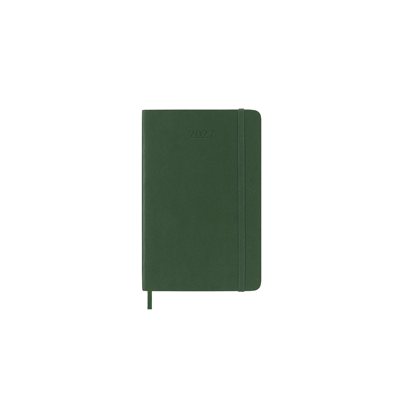 2027 Weekly Diary Soft Cover Pocket Myrtle Green
