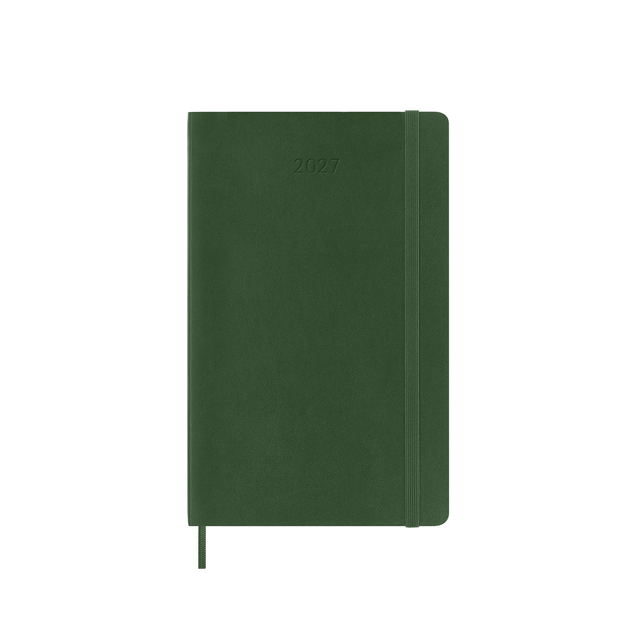 2027 Weekly Diary Soft Cover Large Myrtle Green