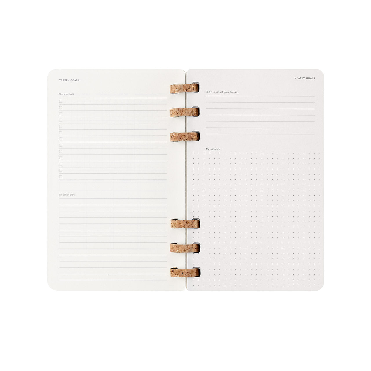 2025 Spiral Weekly Planner Large Black