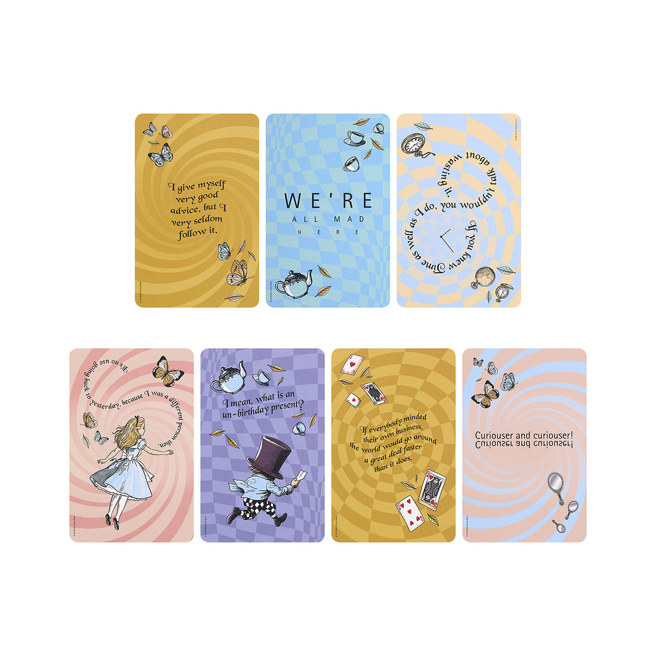 Alice in Wonderland Limited Edition Postcard Set