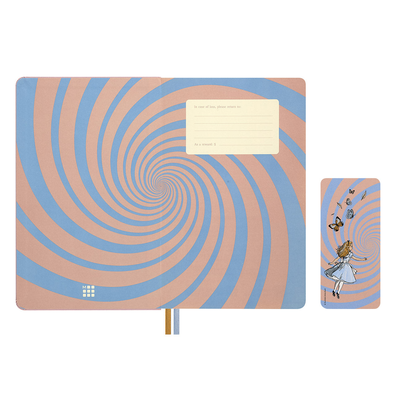 Alice in Wonderland Limited Edition Hard Cover Boxed Notebook Large