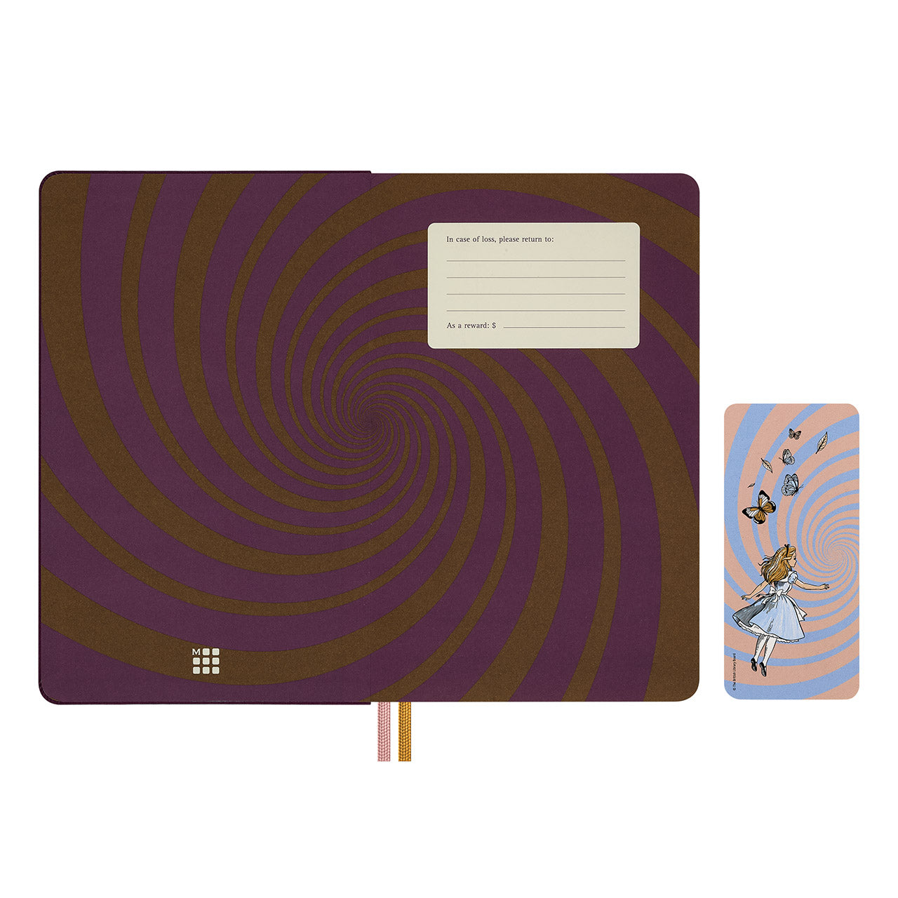 Alice in Wonderland Limited Edition Large Hard Cover Notebook