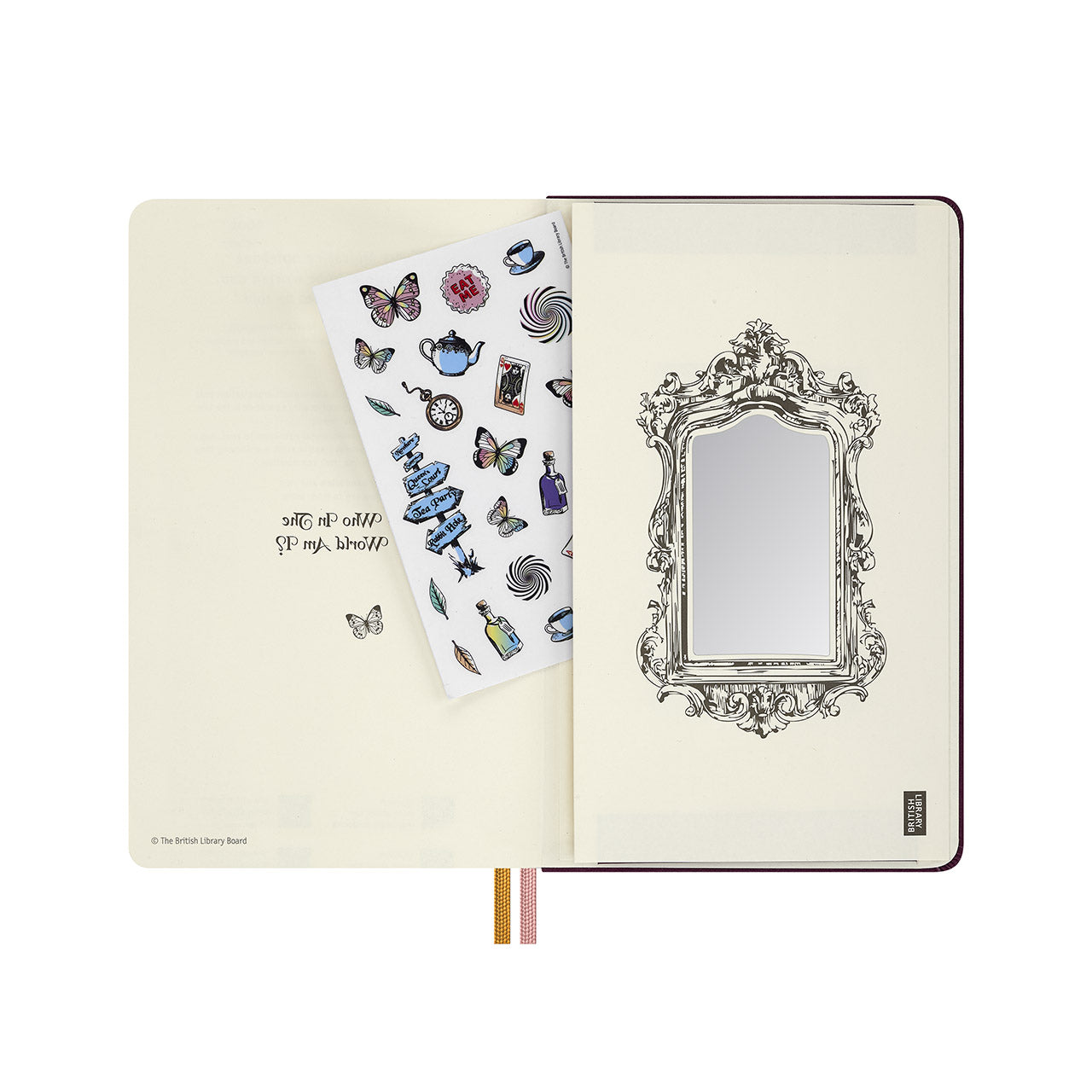 Alice in Wonderland Limited Edition Large Hard Cover Notebook