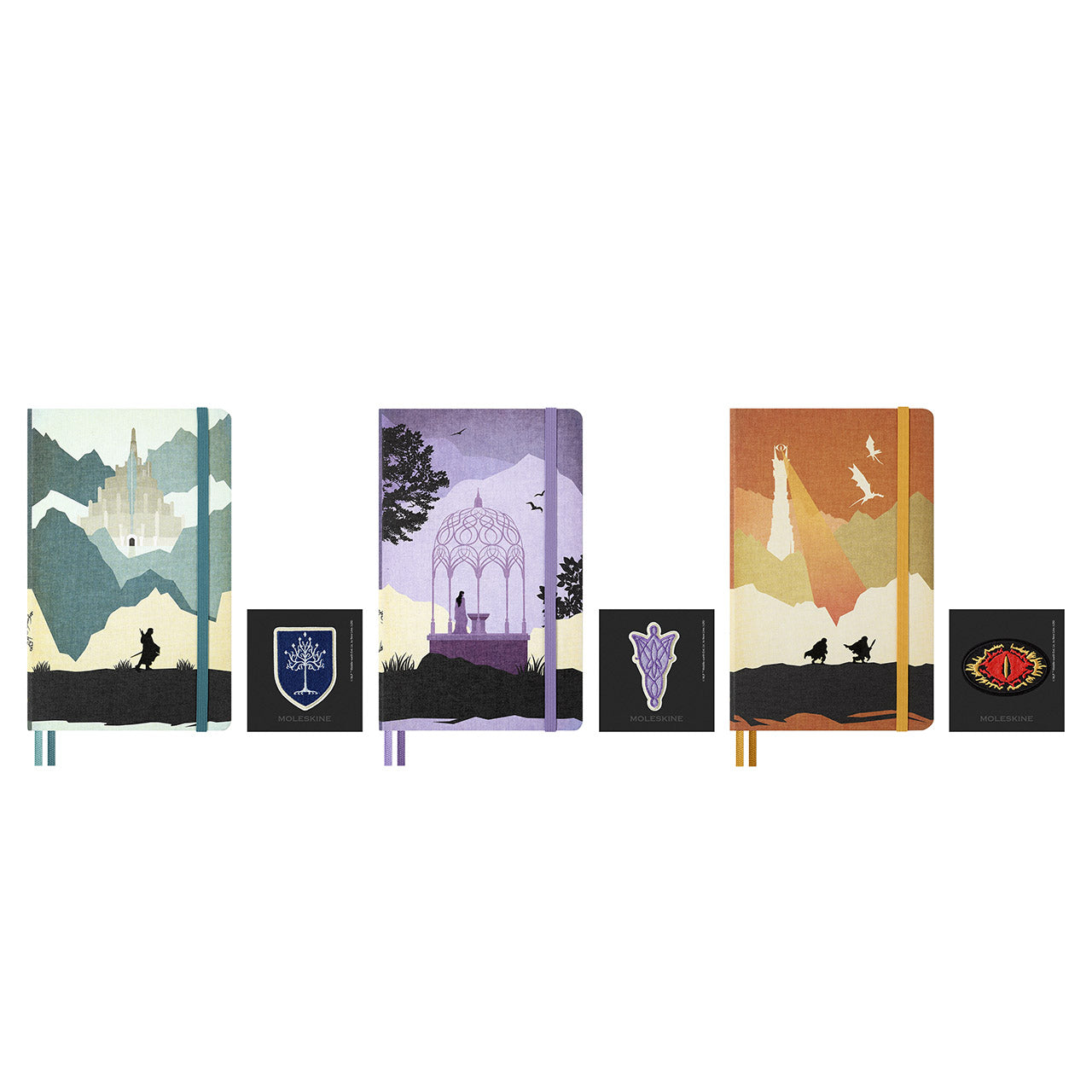Lord of the Rings Compendium Box Set of 3 Notebooks