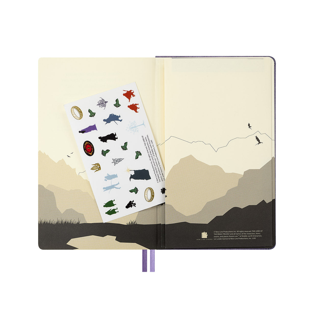 Lord of the Rings Compendium Box Set of 3 Notebooks