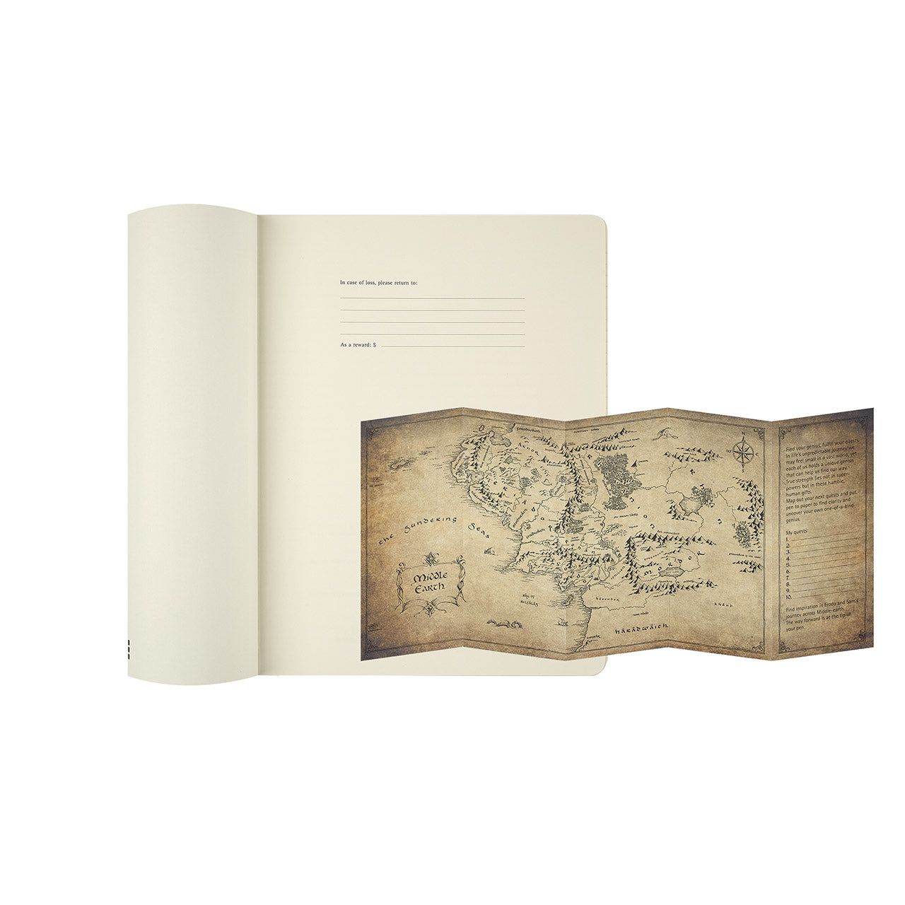 Lord of the Rings Soft Cover Notebook Extra Large