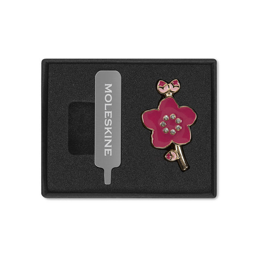 Sakura Limited Edition Crystal Notebook Pin
