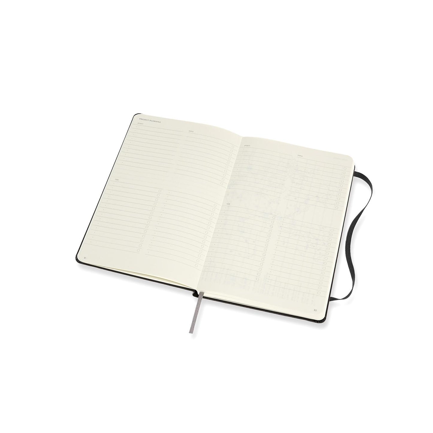 Professional Large Hard Cover Notebook Black