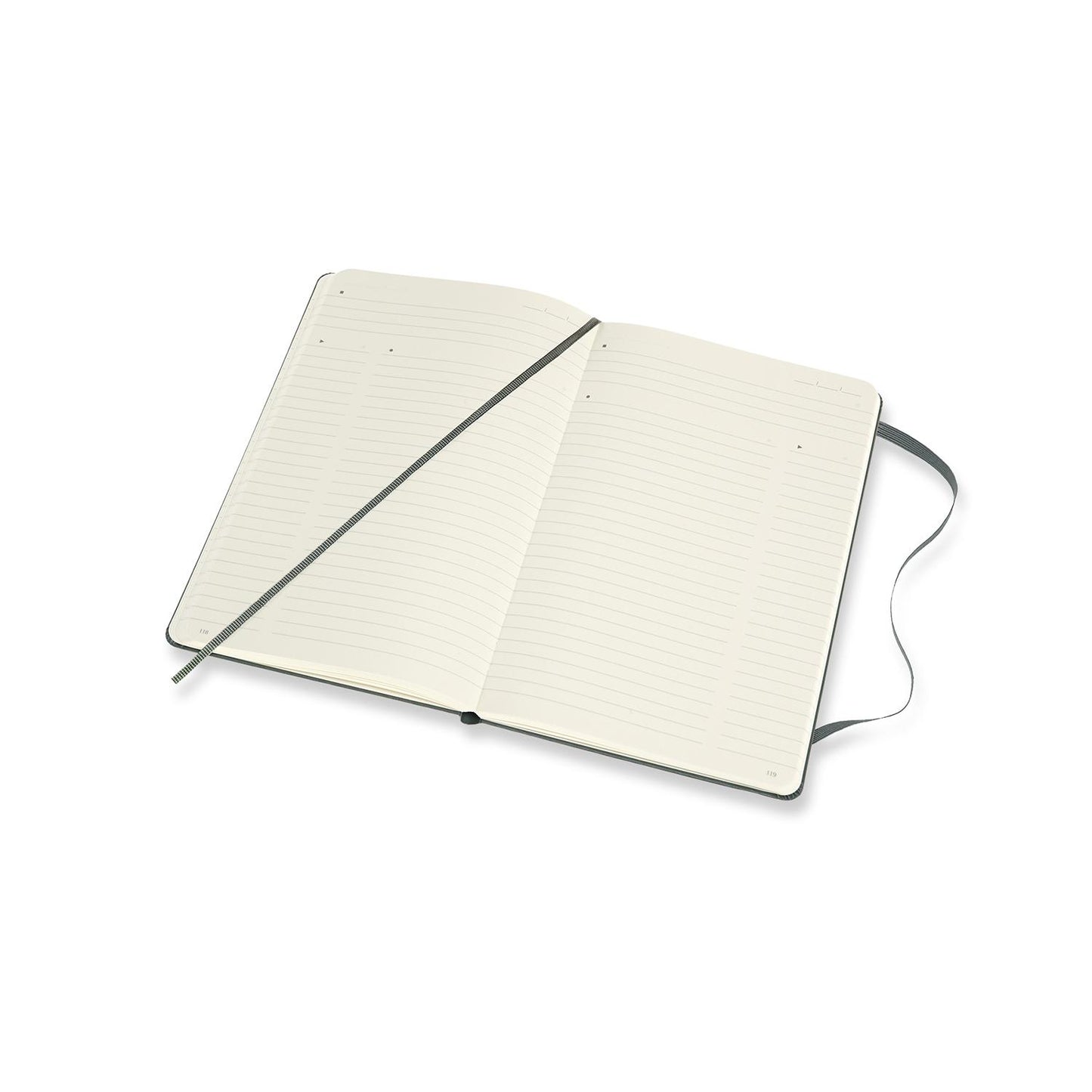 Professional Large Hard Cover Notebook Forest Green