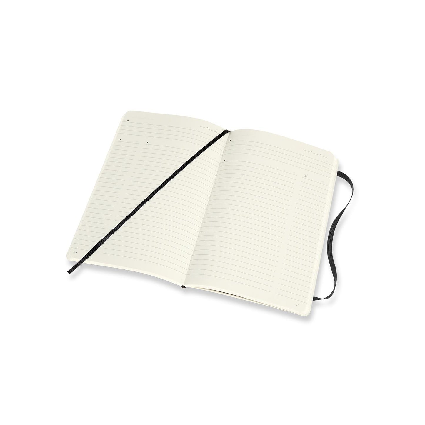 Professional Large Soft Cover Notebook Black