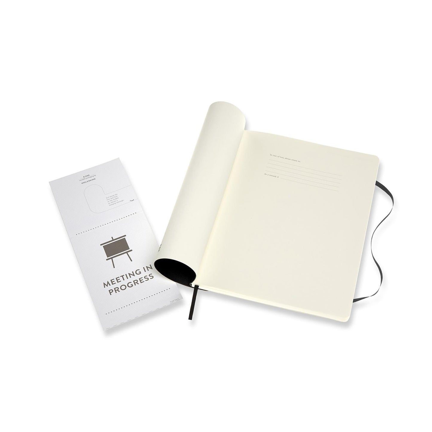 Professional Extra Large Soft Cover Notebook Black