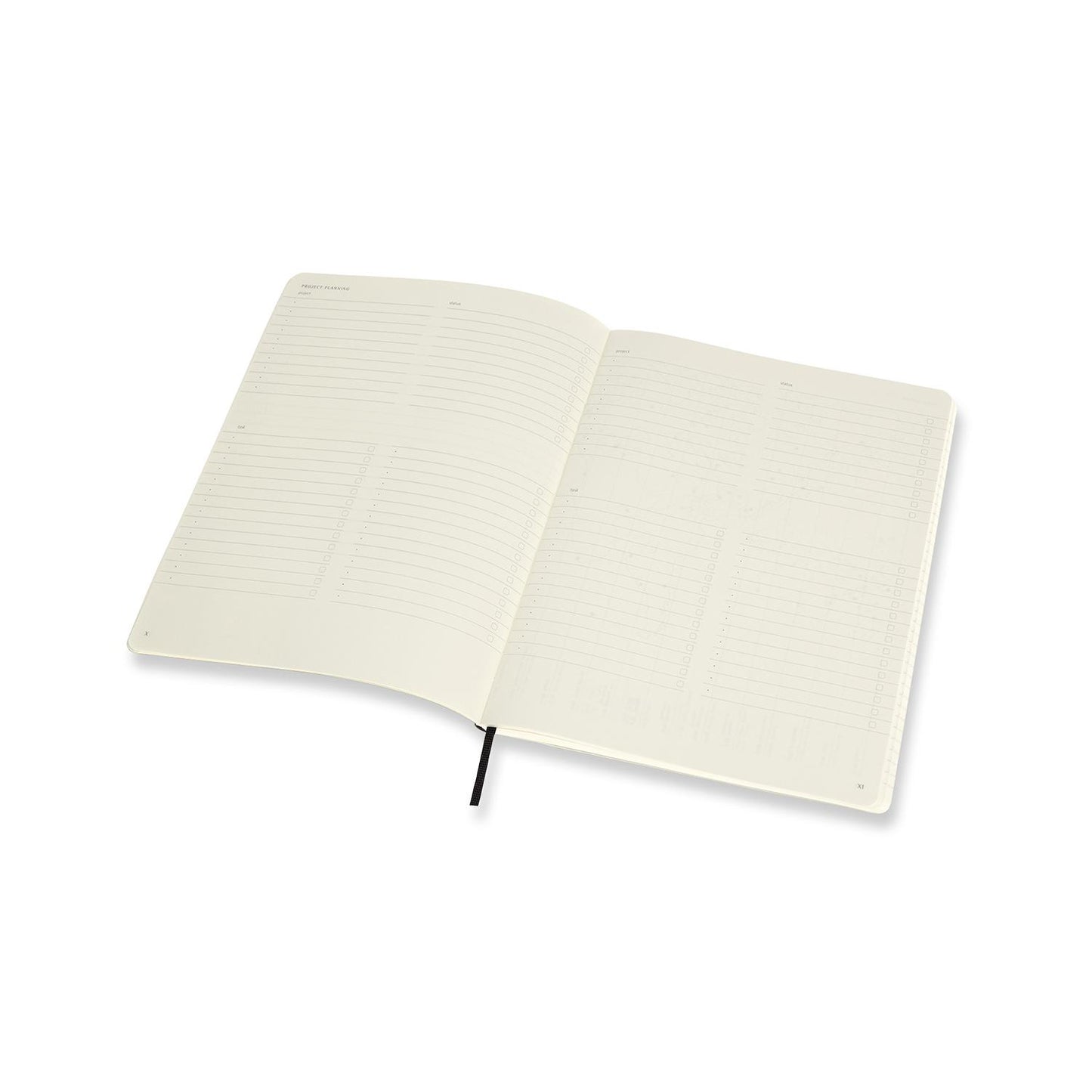 Professional Extra Large Soft Cover Notebook Black