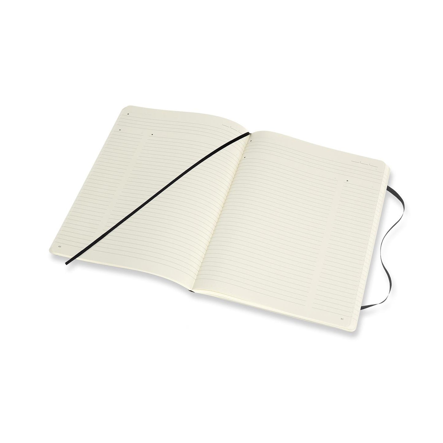 Professional Extra Large Soft Cover Notebook Black