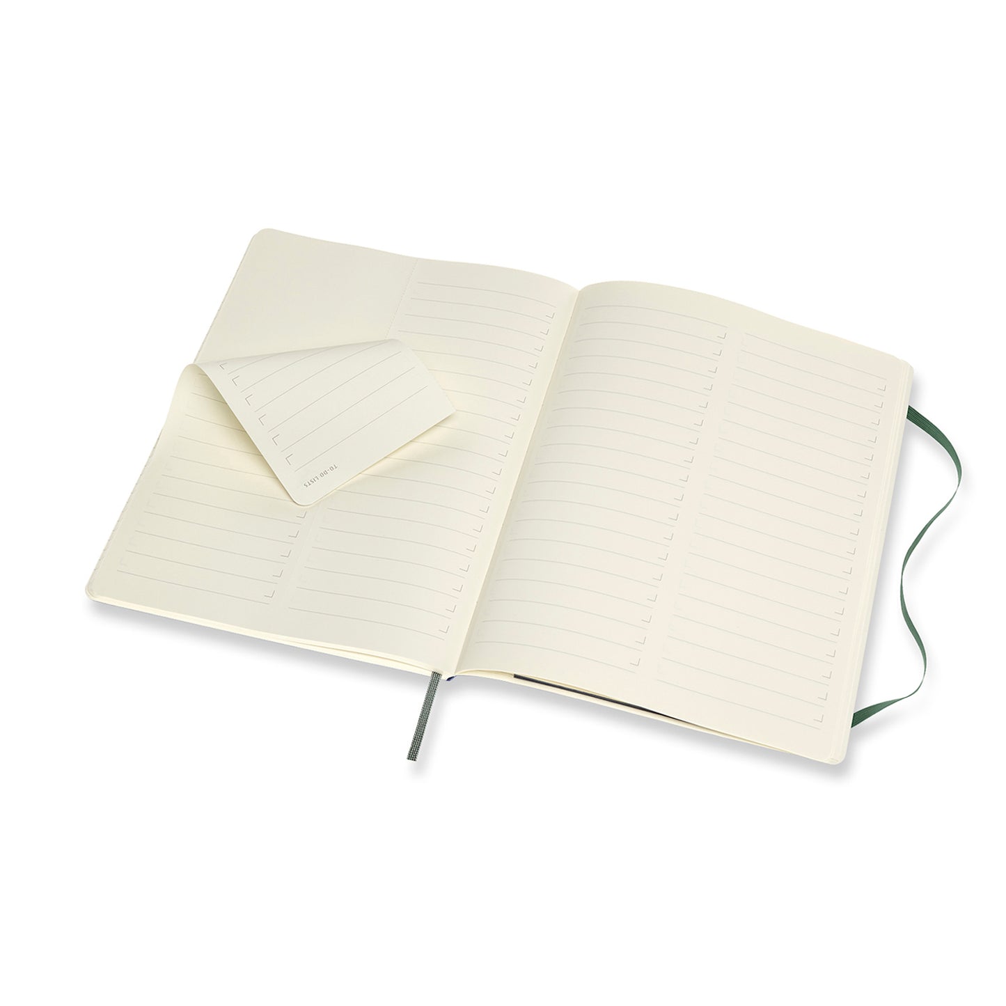 Professional Extra Large Soft Cover Notebook Forest Green