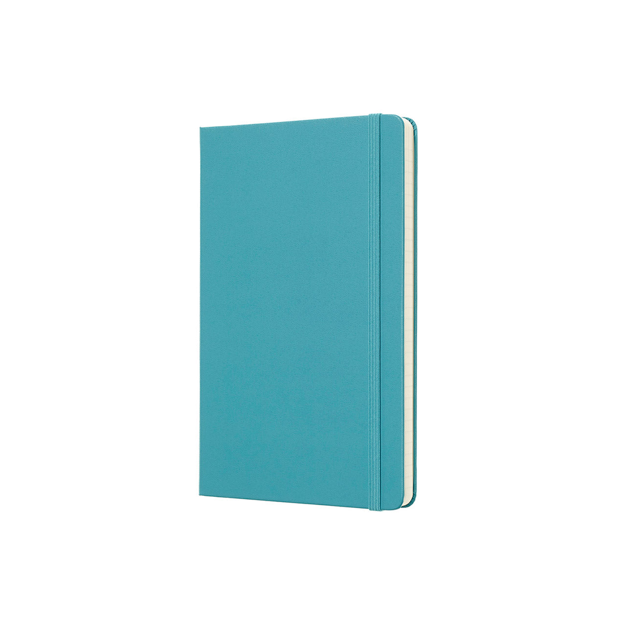 Classic Large Hard Cover Notebook Reef Blue Plain