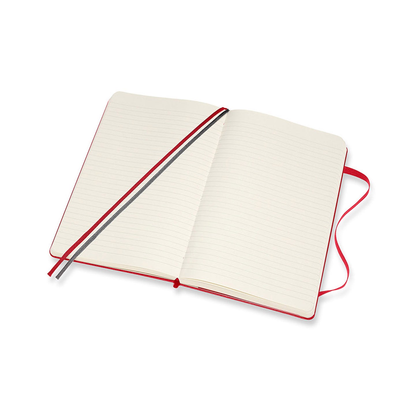 Classic Large Hard Cover Expanded Notebook Scarlet Red