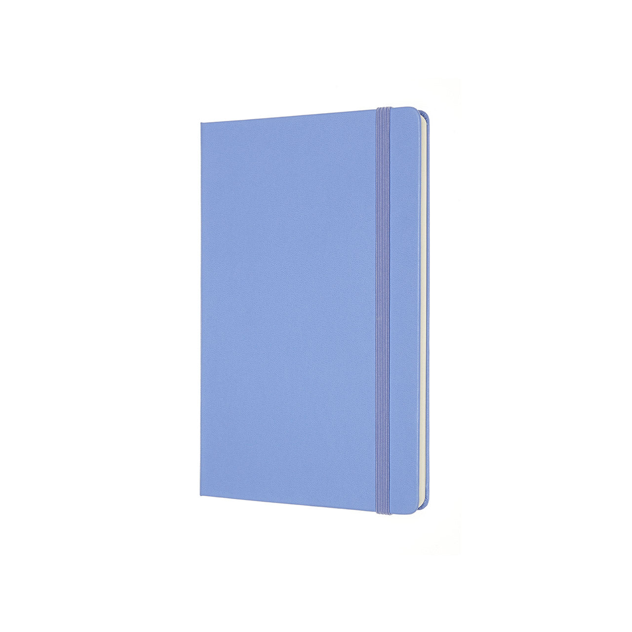 Classic Large Hard Cover Notebook Hydrangea Blue