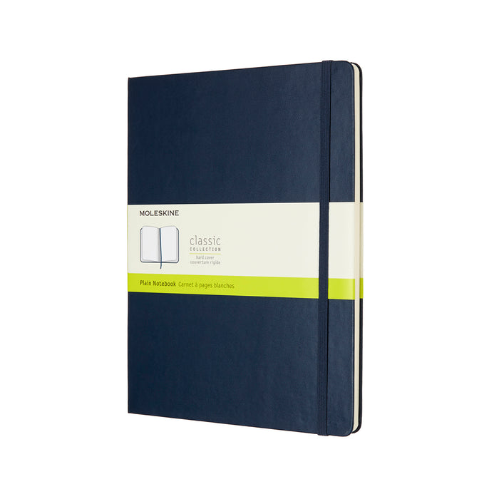 Notebook Hard Blue Moleskine Classic Extra Large Hard Cover Notebook Sapphire Blue ...