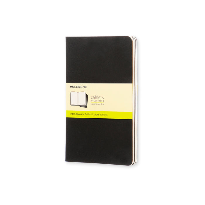 Moleskine Cahier Large Notebook Set Black Moleskine AU moleskine-cahier-large-notebook-set-black-moleskine-au
