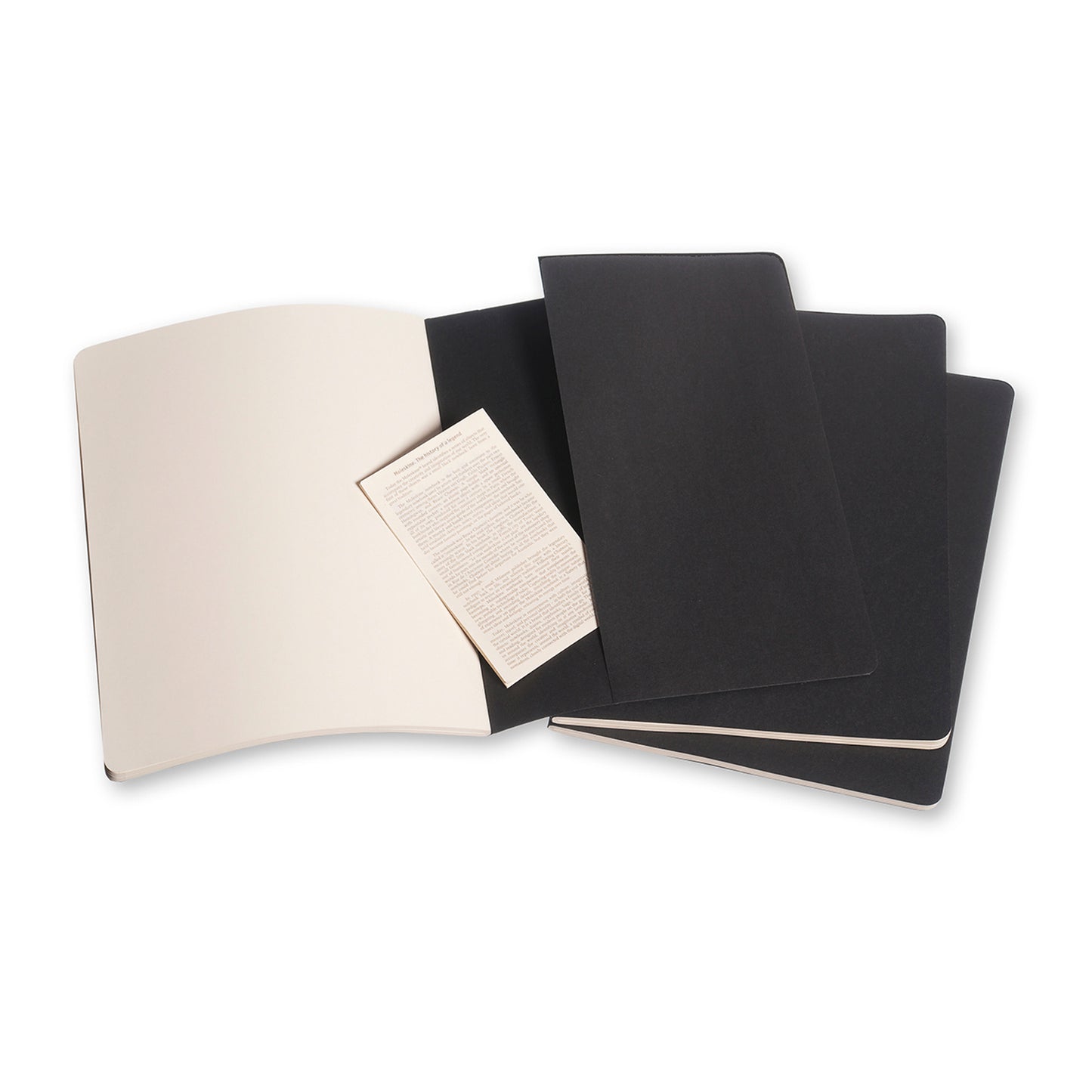 Cahier Extra Large Notebook Set Black