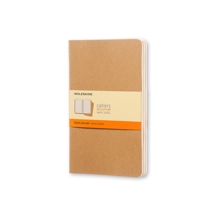 Moleskine Cahier Large Notebook Set Kraft Moleskine AU moleskine-cahier-large-notebook-set-kraft-moleskine-au