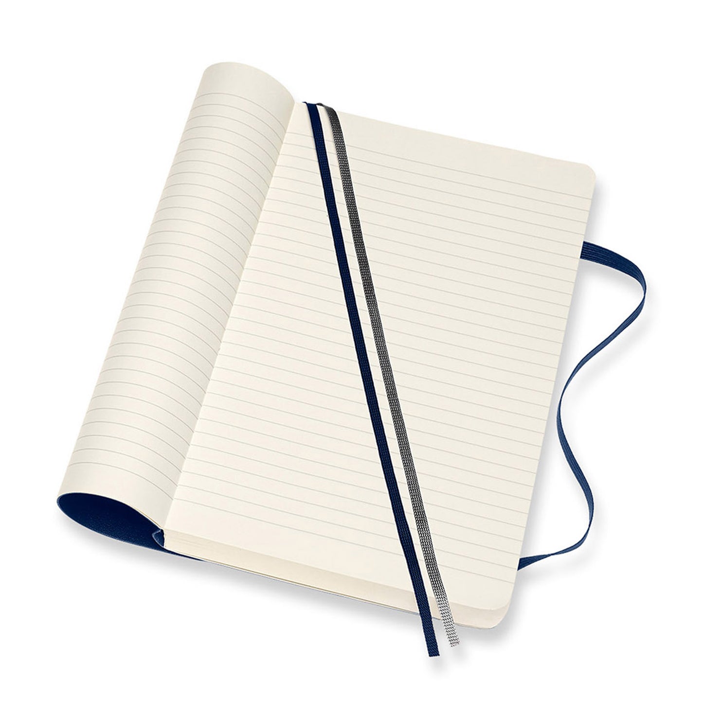 Moleskine Classic Large Soft Cover Expanded Notebook Sapphire Blue ...