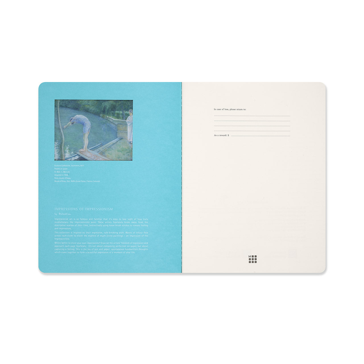 Impressionism Cahier Notebook Extra Large