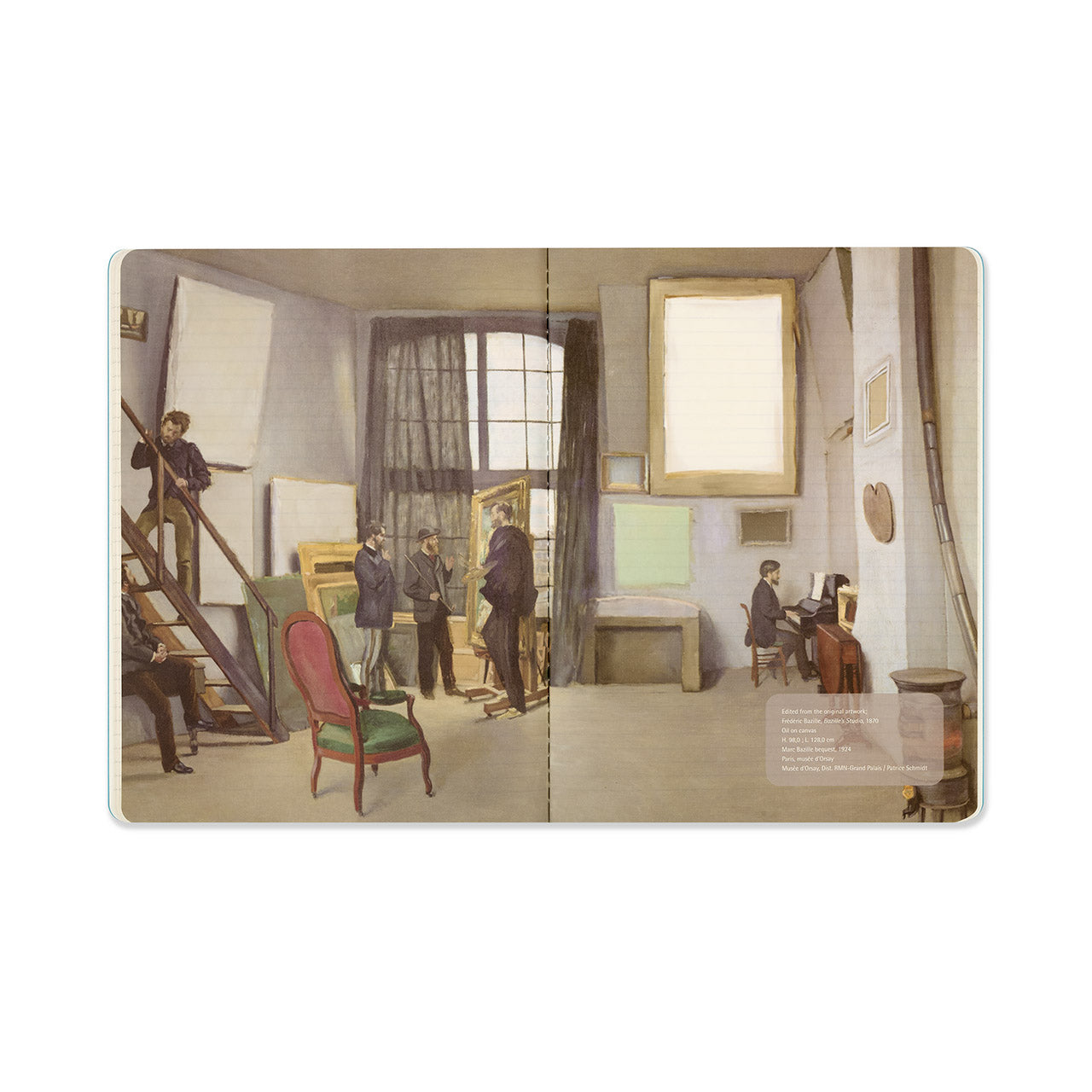Impressionism Cahier Notebook Extra Large