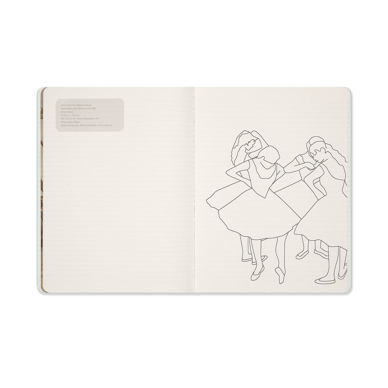 Impressionism Cahier Notebook Extra Large