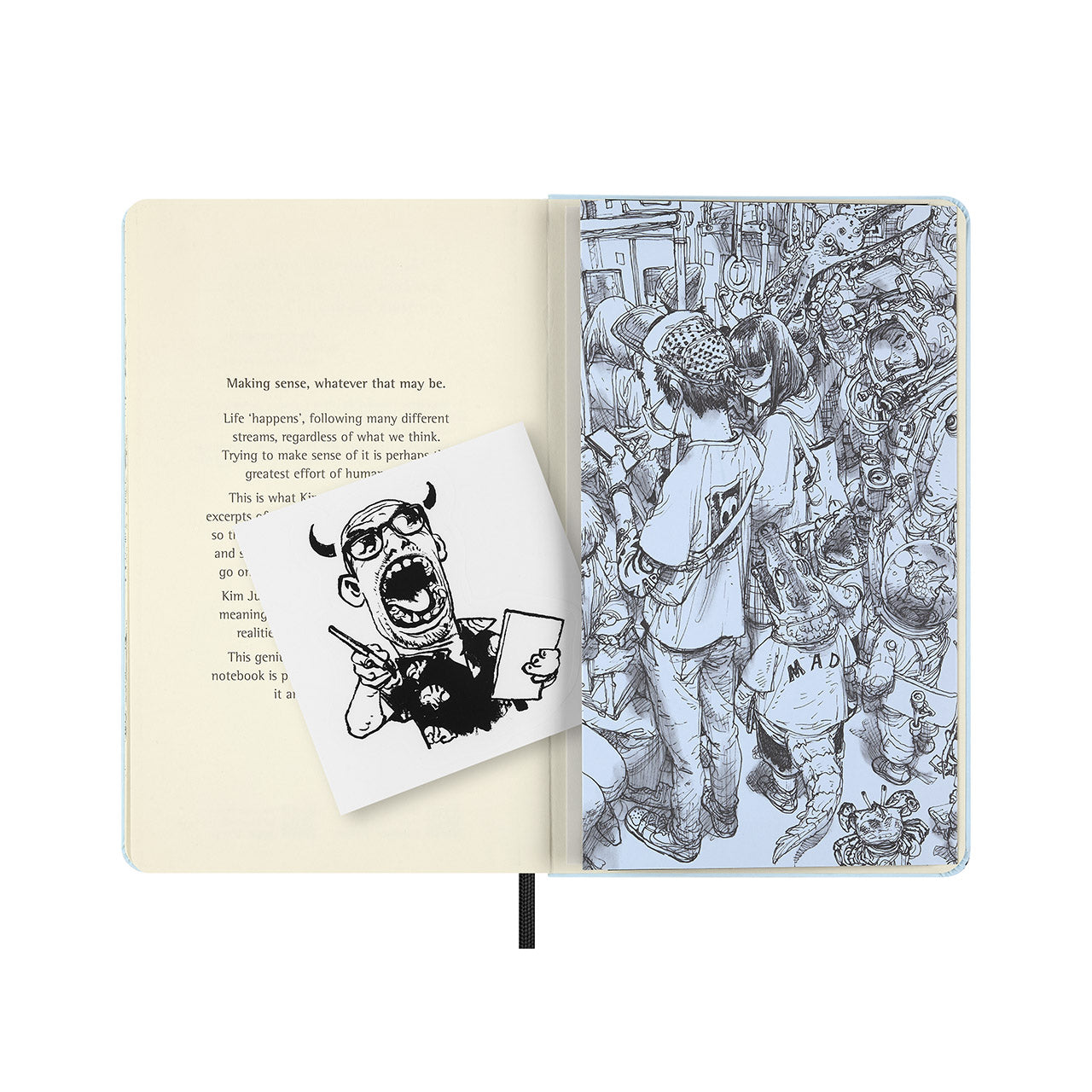 Kim Jung Gi Hard Cover Notebook Large