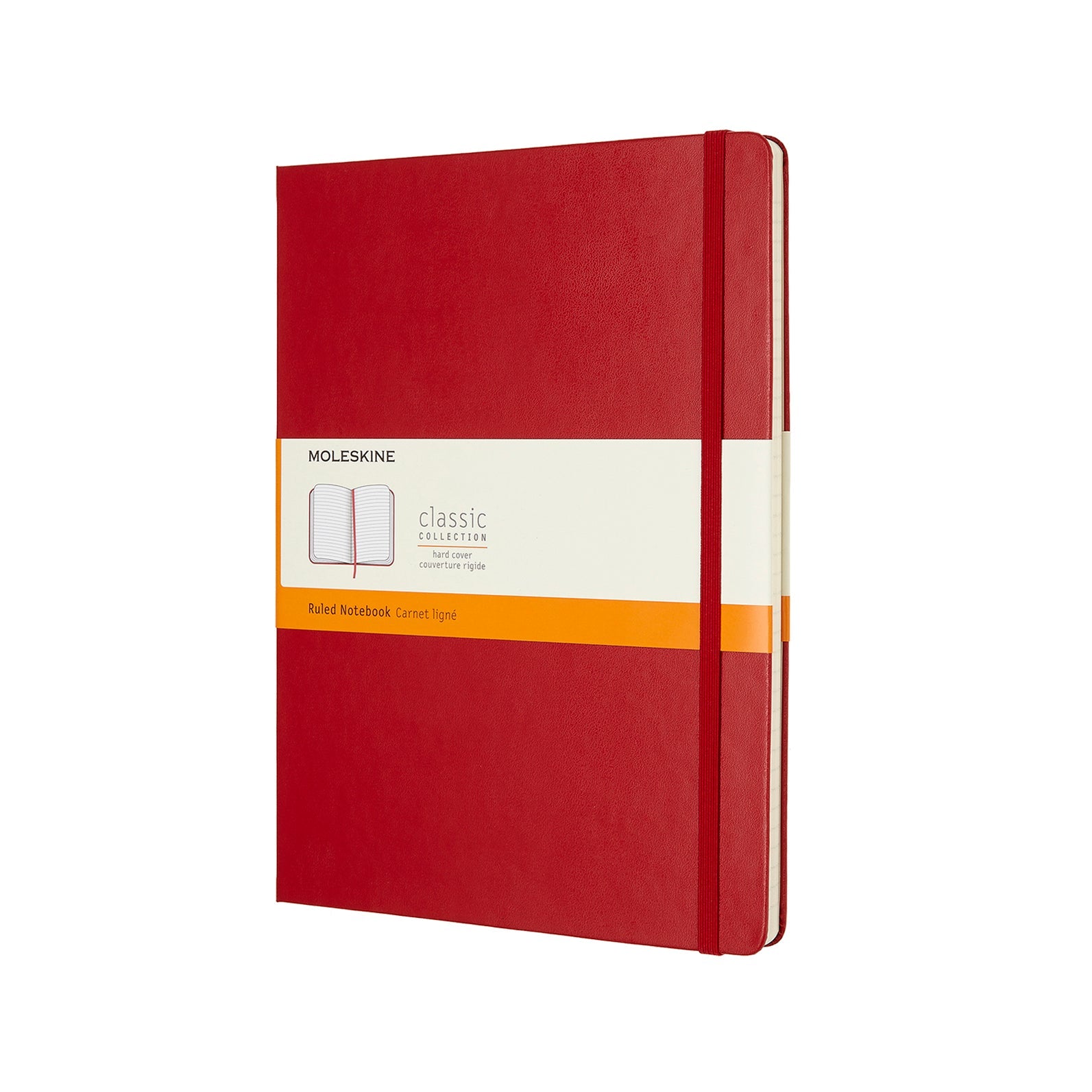 Moleskine Classic Extra Large Hard Cover Notebook Scarlet Red ...